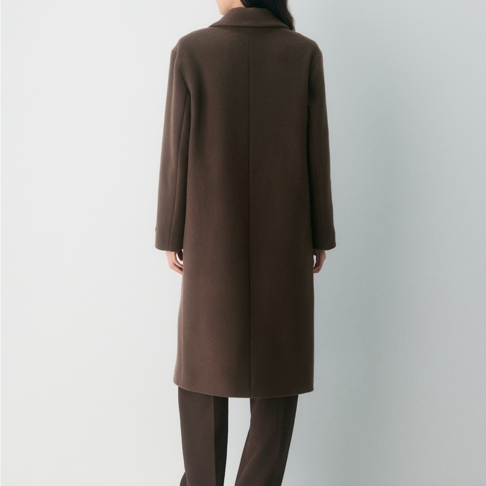 Aritzia brown pea coat - Picture 6 of 16